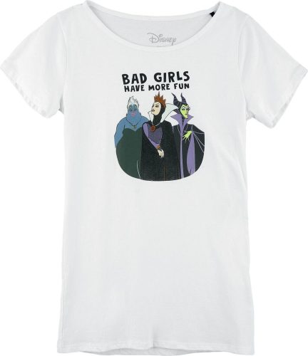 Disney Villains Kids - Bad Girls Have More Fun detské tricko bílá