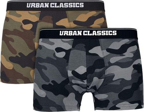 Urban Classics Balení 2 ks kamufláž boxerek Boxerky maskáčová