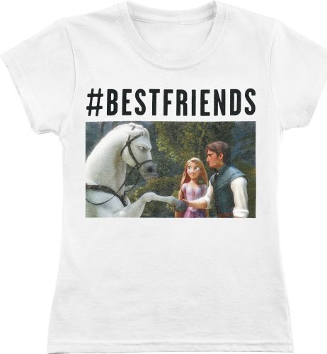 Rapunzel - Neu verföhnt Kids - #Bestfriends detské tricko bílá