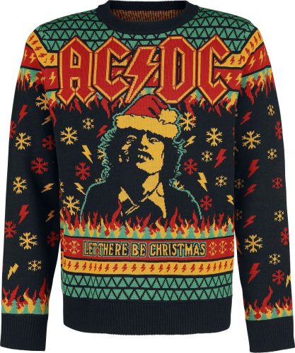 AC/DC Holiday Sweater 2022 Pletený svetr vícebarevný