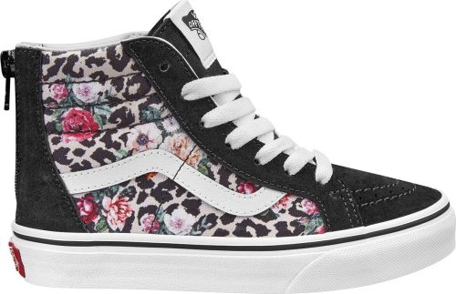 Vans UY SK8-Mid Reissue V - Leopard Floral Dětské boty cerná/barevná