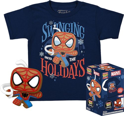 Spider-Man T-Shirt plus Funko - POP! & Tee in Kindergröße Sberatelská postava standard