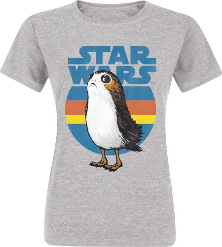 Star Wars Porg Dámské tričko šedá