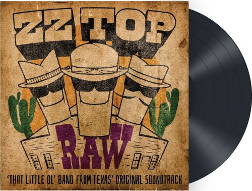 ZZ Top RAW (That little ol' Band from Texas' original Soundtrack) LP standard