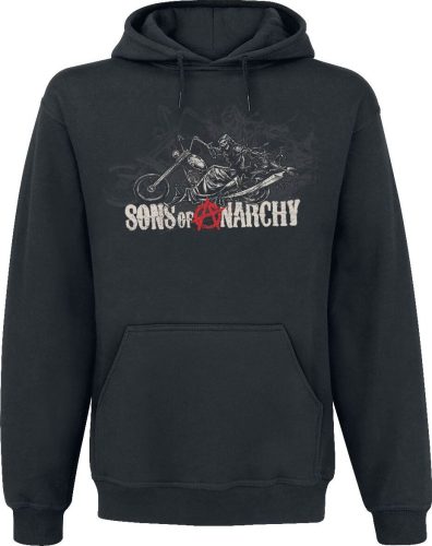 Sons Of Anarchy Reaper - Chopper Mikina s kapucí černá