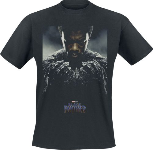 Black Panther T'Challa Tričko černá