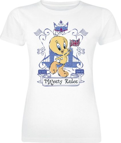 Looney Tunes Tweety - Majesty Rules Dámské tričko bílá