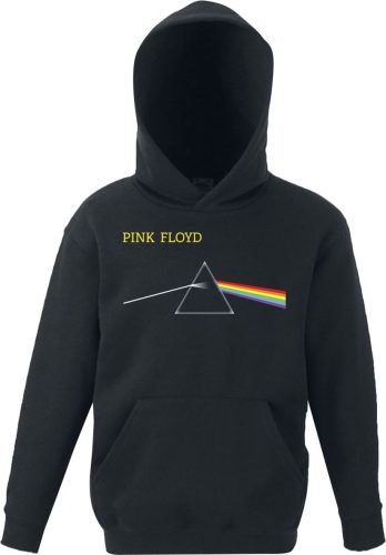 Pink Floyd Logo Chest Prism detská mikina s kapucí černá