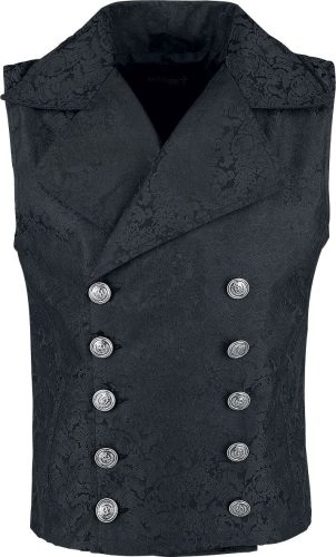 Gothicana by EMP Baroque Vest Vesta černá