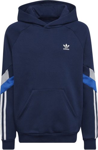 Adidas Mikina Logo detská mikina s kapucí modrá