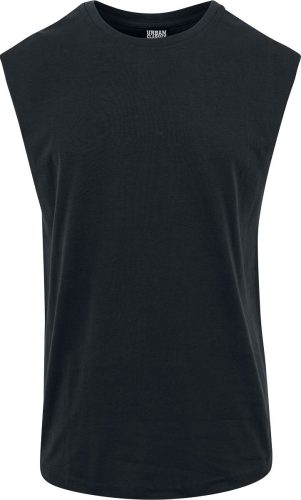 Urban Classics Open Edge Sleeveless Tee Tričko černá