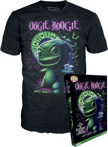 Funko The Nightmare Before Christmas - Oogie Boogie Tričko vícebarevný