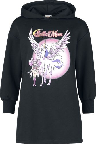 Sailor Moon Pegasus Dámská mikina s kapucí černá