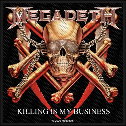 Megadeth Killing is my business nášivka vícebarevný