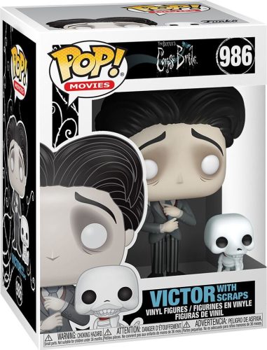 Corpse Bride Vinylová figurka č. 986 Victor With Scraps Sberatelská postava standard