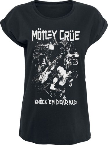 Mötley Crüe Kick Em Dead Kid Dámské tričko černá