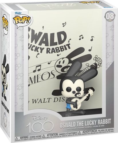 Disney POP! Art Cover - Disney 100 - Oswald The Lucky Rabbit Vinyl Figur 08 Sberatelská postava standard