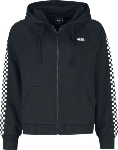 Vans Mikina na zips FUNNIEST TIMES LS Dámská mikina s kapucí na zip černá