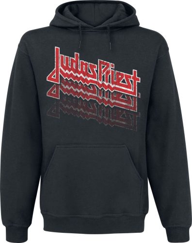 Judas Priest Fading Repeat Mikina s kapucí černá