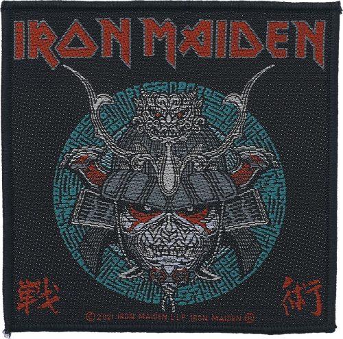 Iron Maiden Senjutsu Samurai Eddie nášivka vícebarevný