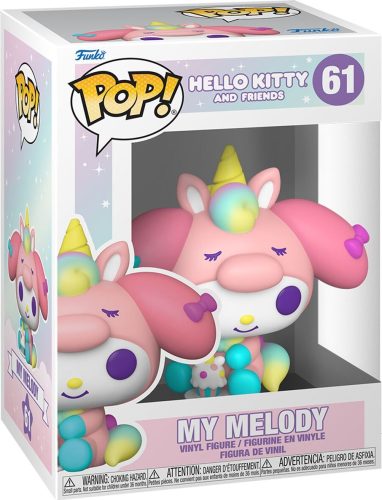 Hello Kitty Vinylová figurka č. 61 My Melody Sberatelská postava standard