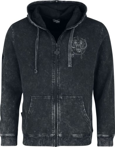 Motörhead EMP Signature Collection Mikina s kapucí na zip šedá