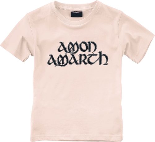 Amon Amarth Metal Kids - Logo detské tricko světle růžová