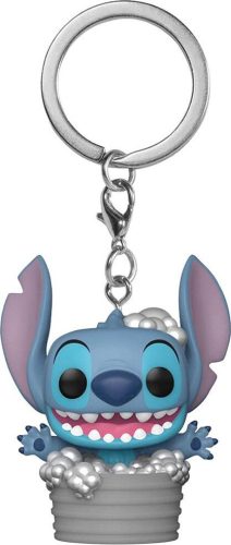 Lilo & Stitch Stitch in Bathtub Pocket Pop! Klíčenka vícebarevný