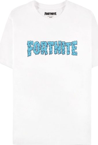 Fortnite Logo Tričko bílá