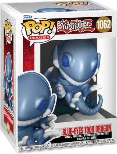 Yu-Gi-Oh! Vinylová figurka č. 1062 Blue-Eyes Toon Dragon (MT - metalická) Sberatelská postava standard