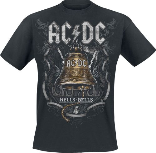 AC/DC Hells Bells Tričko černá