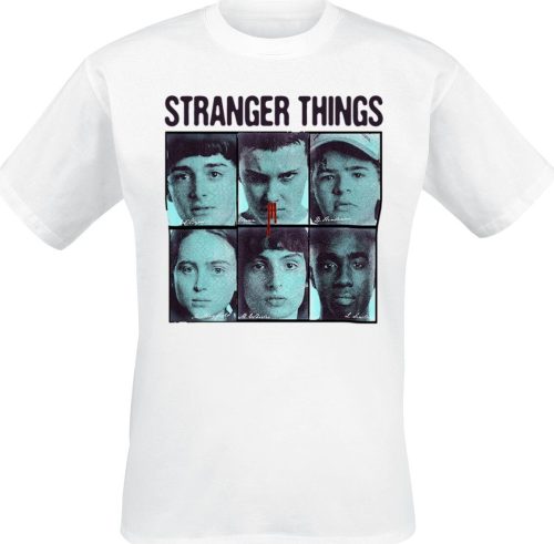 Stranger Things Friends don't lie Tričko bílá