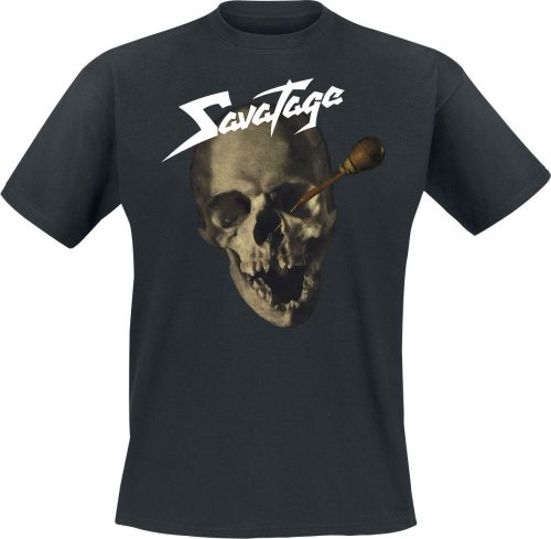 Savatage Skull Tričko černá