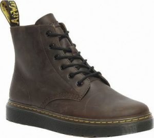 Dr. Martens Thurston Chukka - Dark Brown Crazy Horse boty hnědá