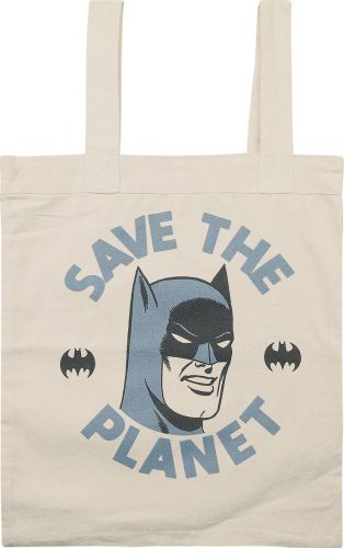 Batman Save Our Planet Plátená taška přírodní