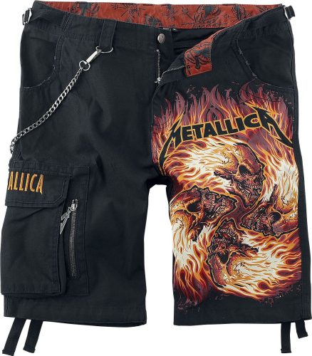 Metallica EMP Signature Collection Kraťasy černá