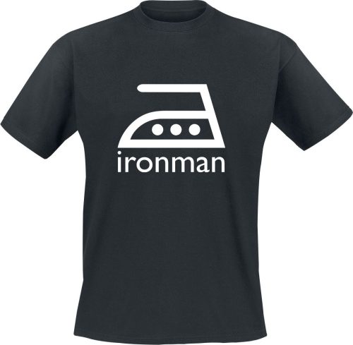 Sprüche Ironman Tričko černá