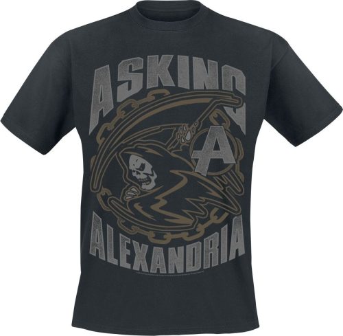 Asking Alexandria Reaper Tričko černá