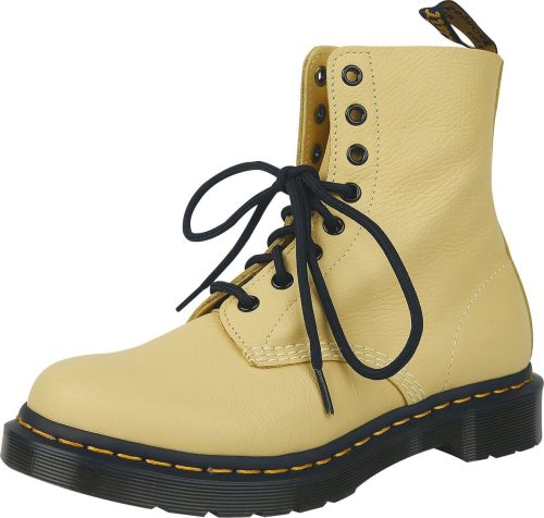 Dr. Martens 1460 Pascal - Lemon Yellow Virginia boty žlutá