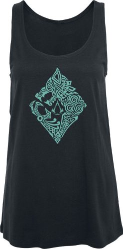 Assassin's Creed Valhalla - Celtic Symbol Dámský top černá