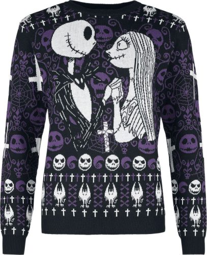 The Nightmare Before Christmas Love Pletený svetr vícebarevný