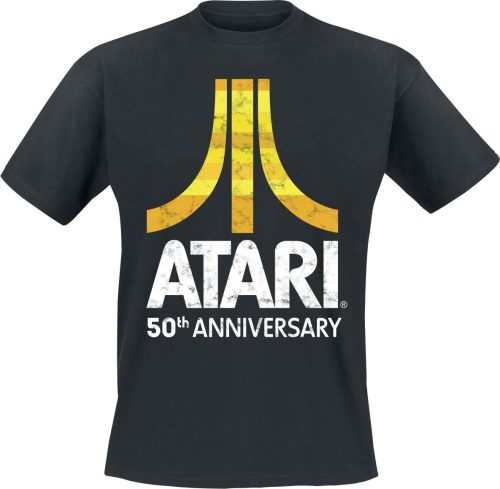 Atari 50th Anniversary Tričko černá