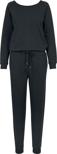 Urban Classics Ladies Long Sleeve Terry Jumpsuit Souprava černá