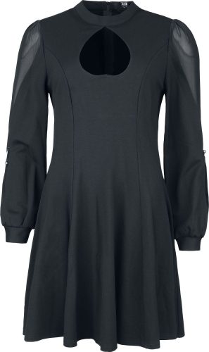 Black Premium by EMP Kleid mit Herz- Ausschnitt Šaty černá