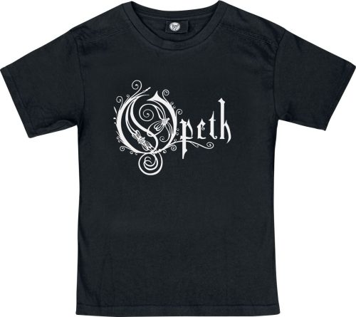 Opeth Metal Kids - Logo detské tricko černá