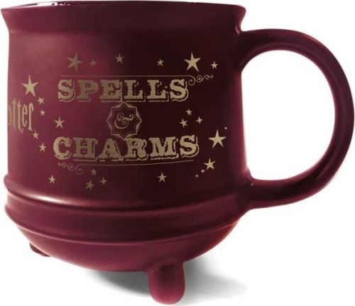 Harry Potter Kessel 3D - Spells and Charms Hrnek červená