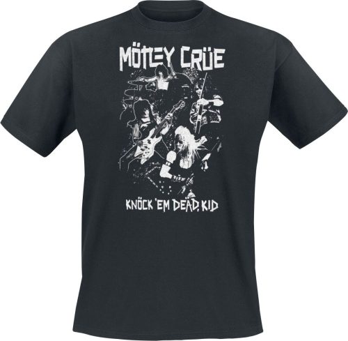 Mötley Crüe Kick Em Dead Kid Tričko černá