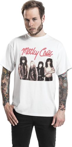 Mötley Crüe Girls Girls Girls USA Tour '87 Tričko bílá