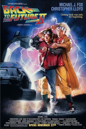 Back To The Future Movie Poster 2 plakát standard