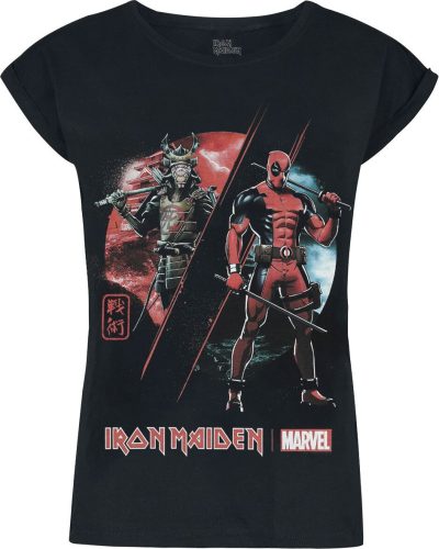 Iron Maiden Iron Maiden x Marvel Collection - Samurai Comp Dámské tričko černá